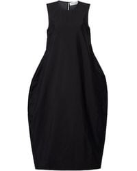 Rohe - Linen And Silk-Blend Midi Dress - Lyst