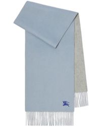 Burberry - Reversible Knight Embroidered Scarf - Lyst