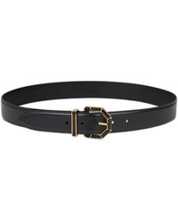 Etro - Geometric-Buckle Belt - Lyst