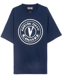 Versace Jeans Couture - Logo-Print T-Shirt - Lyst