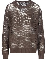 Max Mara - Farea Crewneck Knitted Jumper - Lyst
