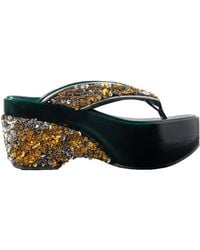 Dries Van Noten - Platform High-Heeled Sandals - Lyst