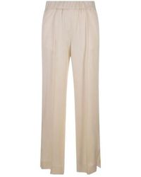 Jil Sander - Wide-Leg Pocketed Trousers - Lyst