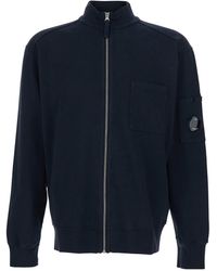 C.P. Company - Lens-Pocket Zip Sweatshirt - Lyst
