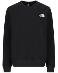 The North Face - Logo Printed Crewneck Sweatshirt - Lyst