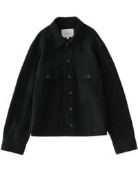 Studio Nicholson - Long-Sleeve, Wide-Collar Jacket - Lyst
