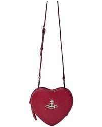 Vivienne Westwood - Louise Heart Logo Plaque Crossbody Bag - Lyst
