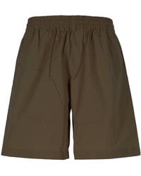 A.P.C. - Relaxed Elastic-Waist Shorts - Lyst