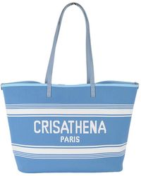 Crisathena - Large Double Handle Shoulder Bag - Lyst