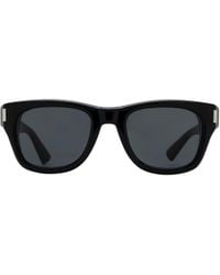 Saint Laurent - Eyewear Oval-Frame Sunglasses - Lyst