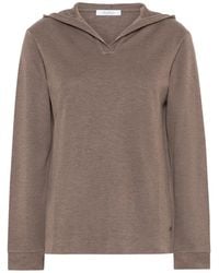 Max Mara - Silk-Blend Jersey Sweatshirt - Lyst