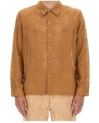 Séfr - Maui Lace-Detail Shirt - Lyst