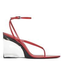 Alaïa - Flip-Flops Wedge Sandals - Lyst