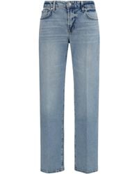 7 For All Mankind - Calie Straight-Leg Jeans - Lyst