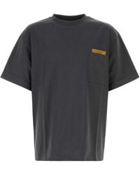 Bottega Veneta - Short Sleeved Crewneck T-Shirt - Lyst