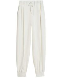 Max Mara - Elastic Strap Design Casual Pants - Lyst