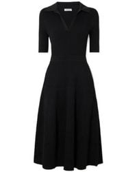 Jonathan Simkhai - Pati Polo-Collar Midi Dress - Lyst