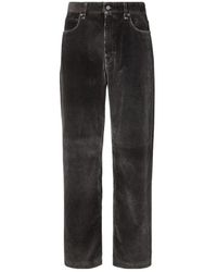 Fendi - Straight-Leg Corduroy Long Jeans - Lyst