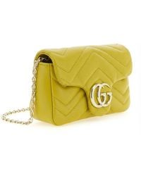 Gucci - Gg Marmont Mini Shoulder Bag - Lyst