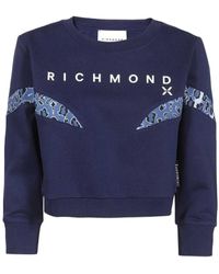 John Richmond - Long-Sleeved Sweater - Lyst