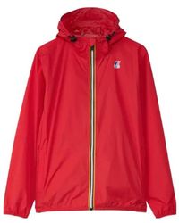 K-Way - Le Vrai 4 0 Claude Zip Hooded Jacket - Lyst