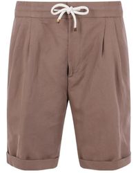 Brunello Cucinelli - Drawstring Shorts - Lyst
