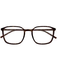 Saint Laurent - Eyewear Square Frame Glasses - Lyst