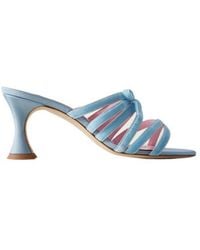 Manolo Blahnik - Candy-Colored Mules - Lyst