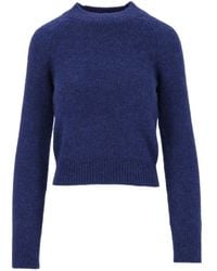 Dries Van Noten - Texas High Crewneck Knitted Sweater - Lyst