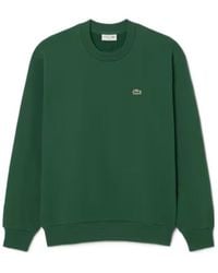 Lacoste - Cotton Fleece Sweatshirt - Lyst