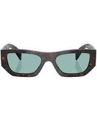 Prada - Eyewear Rectangular Frame Sunglasses - Lyst