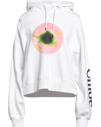 Chloé - Solid Color Printed Hoodie - Lyst