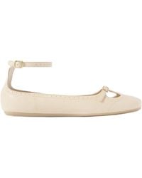 Chloé - Leather Ballet Flats - Lyst