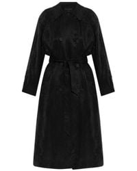 AllSaints - Lizie Belted Long Coat - Lyst