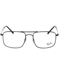 Ray-Ban - Square Frame Glasses - Lyst
