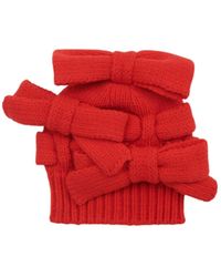 Comme des Garçons - Bow Knitted Hat - Lyst