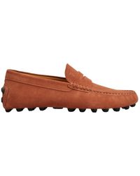 Tod's - Round-Toe Loafers - Lyst