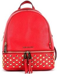 Michael Kors - Rivet Detail Backpack - Lyst