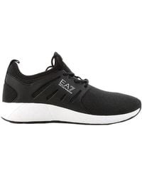 EA7 - Logo Details Casual Sports Shoes - Lyst