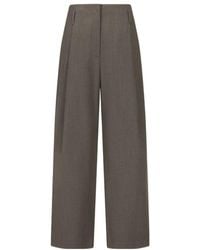 Amomento - Tucked Straight-Leg Trousers - Lyst