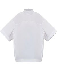 Ami Paris - High Neck T-Shirt - Lyst
