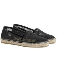 Gucci - Gg-Pattern Espadrilles - Lyst