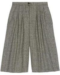 Gucci - Prince Of Wales Check-Patterned Houndstooth Skirt - Lyst