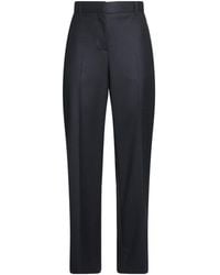 Burberry - Loose Knit Trousers - Lyst