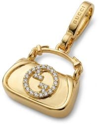Gucci - Blondie Charm With Crystals - Lyst