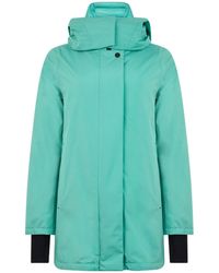 Herno - Laminar Zip-Up High Neck Coat - Lyst