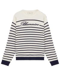 Blumarine - Long-Sleeved Sweater - Lyst