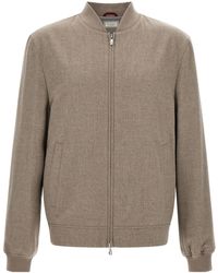 Brunello Cucinelli - Long-Sleeved Casual Jacket - Lyst
