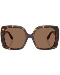 Dolce & Gabbana - Eyewear Square Frame Sunglasses - Lyst