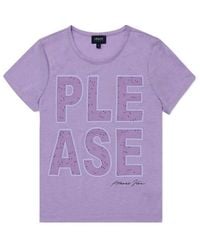 Armani Jeans - Round Collar Logo T-Shirt - Lyst